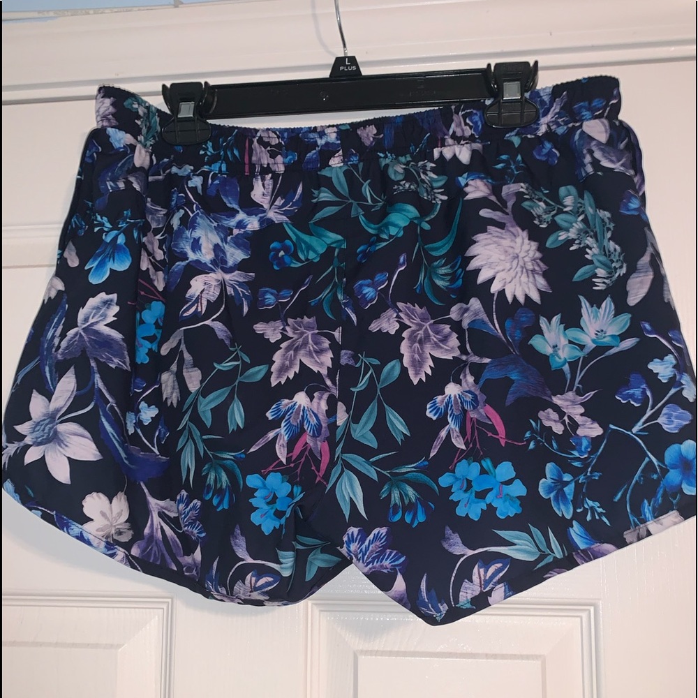 Blue Floral Print Old Navy Shorts